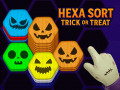 Žaidimai Hexa Sort Trick or Treat